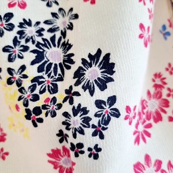 Style & Co Long Sleeve Floral Print Top - Picture 6 of 8